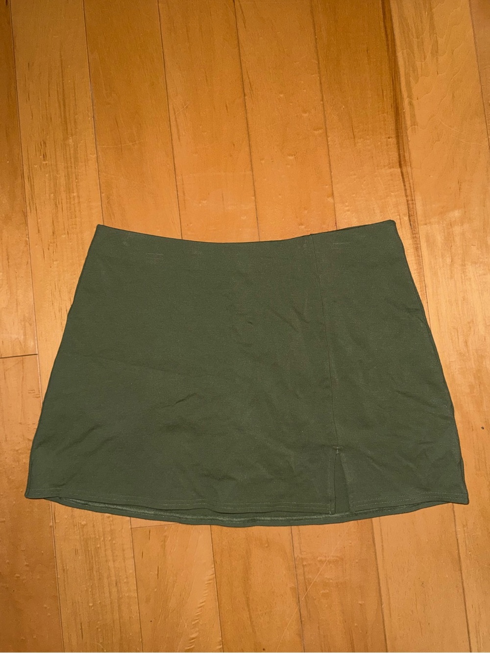American Eagle Outfitters Olive Green Mini Skirt